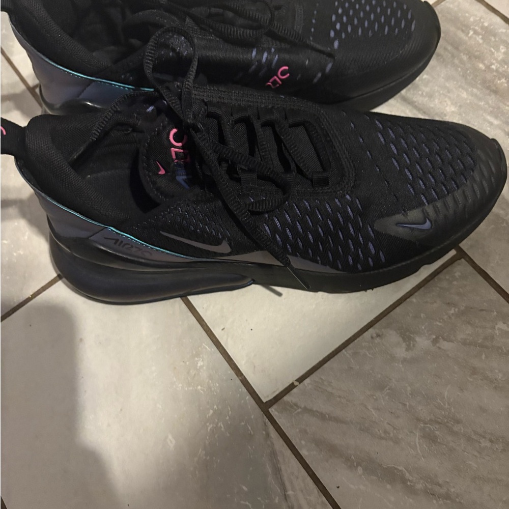 Nike Black and Blue Athletic Shoes